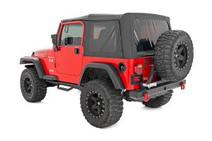 Rough Country - Nerf Steps Full Length Jeep Wrangler TJ 4WD (1997-2006) Rough Country - Image 2