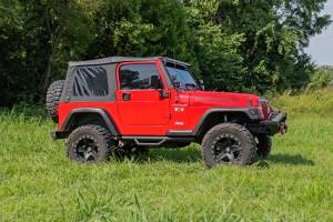 Rough Country - Nerf Steps Full Length Jeep Wrangler TJ 4WD (1997-2006) Rough Country - Image 6