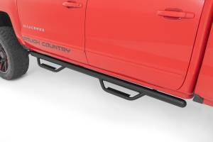 Rough Country - Nerf Steps Cab Length Extended Cab 6 Foot 7 Inch Bed Silverado/Sierra 1500 (14-18 & Classic) Rough Country - Image 1