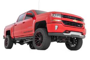 Rough Country - Nerf Steps Cab Length Extended Cab 6 Foot 7 Inch Bed Silverado/Sierra 1500 (14-18 & Classic) Rough Country - Image 2