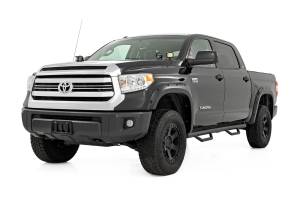 Rough Country - Nerf Steps Cab Length CrewMax 5 Foot 7 Inch Bed Toyota Tundra 2WD/4WD (07-21) Rough Country - Image 2