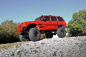 Rough Country - LED Light Kit Windshield Mount 50 Inch Black Single Row Jeep Cherokee XJ (84-01) Rough Country - Image 4