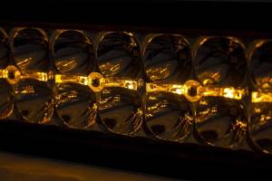 Rough Country - 20 Inch Chrome Series LED Light Bar Dual Row Amber DRL Rough Country - Image 2