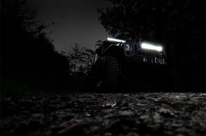 Rough Country - 20 Inch Chrome Series LED Light Bar Dual Row Amber DRL Rough Country - Image 6