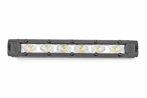 Rough Country - 6 Inch Chrome Series LED Light Bar Slim Line Pair Rough Country - Image 2