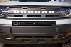 Rough Country - LED Light Kit Bumper Mount 20 Inch Black Single Row Ford Bronco Sport (21-26) Rough Country - Image 4