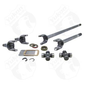 Yukon front 4340 Chrome-Moly replacement axle kit for Dana 30 ('84-'01 XJ, '97 and newer TJ, '87 & up YJ