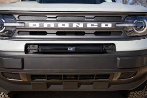 Rough Country - LED Light Kit Bumper Mount 20 Inch Black Single Row White DRL Ford Bronco Sport (21-26) Rough Country - Image 4