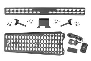 Rough Country - Molle Mounting Panel w/ LED Dome Light Overhead Ford Bronco 4WD (21-25) Rough Country - Image 1