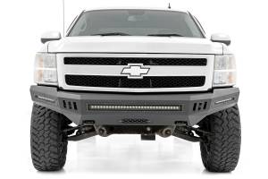 Rough Country - Front High Clearance Bumper Black LEDs Chevy Silverado 1500 2WD/4WD (07-13) Rough Country - Image 2
