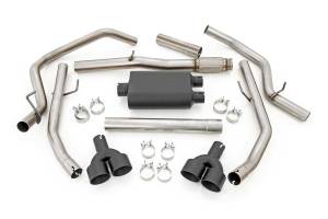 Rough Country - Performance Cat-Back Exhaust 6.2L 5 Foot 8 Inch & 6 Foot 6 Inch Bed Silverado/Sierra 1500 (19-26) Rough Country - Image 2