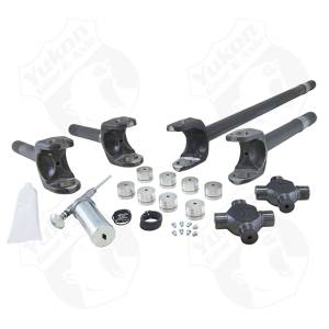 Yukon front 4340 Chrome-Moly replacement axle kit for '77-'91 GM, Dana 60 with 35 splines