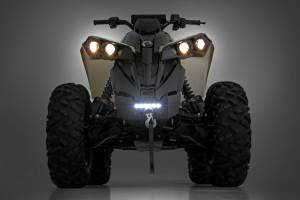 Rough Country - Winch Bumper Black Series LED 6 Inch Light Slime Line Can-Am Renegade 1000/Renegade 500 Rough Country - Image 5
