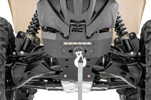 Rough Country - Winch Bumper 4500-Lb Winch Black Series LED 6 Inch Light Can-Am Renegade 1000/Renegade 500 Rough Country - Image 2