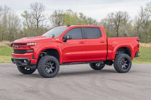 Rough Country - 91 Series Milled One-Piece Gloss Black 22x12 8x170 -44mm Rough Country - Image 11