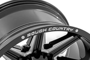 Rough Country - 91M Series Wheel One-Piece Gloss Black 20x12 6x135 -44mm Rough Country - Image 3