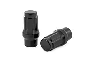 Rough Country - M12 x 1.5 Lug Nut Set of 24 Black Closed End Extended Thread Rough Country - Image 2