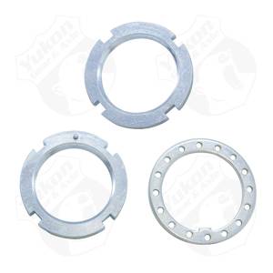 Spindle nut kit for Dana 30, Dana 44 & GM 8.5". Not CJ or Scout.