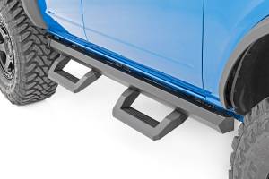 SR2 Adjustable Aluminum Step 21-Up Ford Bronco 4WD Rough Country