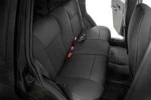 Rough Country - Seat Covers Non Detach Headrest FR and Rear Jeep Cherokee XJ (84-96) Rough Country - Image 2