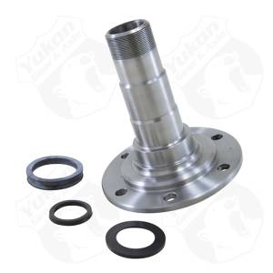 Replacement front spindle for '73-'75 Bronco Dana 44, 6 holes