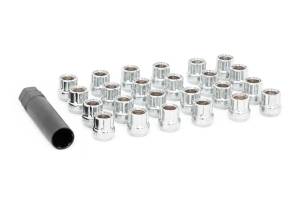 Lug Nut Set 1/2x20 24 Qty Chrome Open End Rough Country