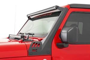 Rough Country - LED Light Kit Windshield 50 Inch Spectrum Single Row Jeep Gladiator JT/Wrangler JL (18-26) Rough Country - Image 2
