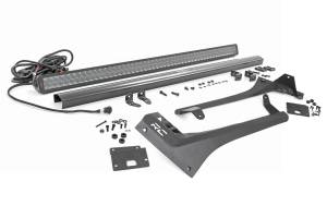 Rough Country - LED Light Kit Windshield 50 Inch Spectrum Dual Row Jeep Gladiator JT/Wrangler JL (18-26) Rough Country - Image 1