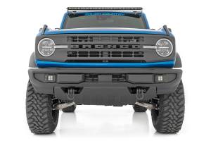 Rough Country - LED Light Kit Upper Windshield 50 Inch Spectrum Single Row Ford Bronco (21-25) Rough Country - Image 5
