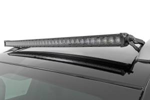 Rough Country - LED Light Kit Roof Mount 40 Inch Black Single Row Jeep Cherokee KL (14-23) Rough Country - Image 1