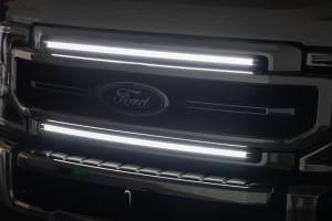 Rough Country - LED Light Kit Grille Mount 30 Inch DRL Ford F-250/F-350 Super Duty (17-22) Rough Country - Image 4
