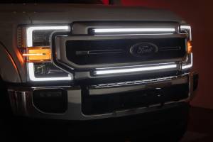 Rough Country - LED Light Kit Grille Mount 30 Inch DRL Ford F-250/F-350 Super Duty (17-22) Rough Country - Image 5