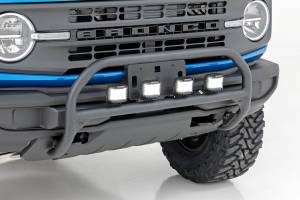 Rough Country - Nudge Bar 4 Inch Round Led (x4) Ford Bronco 4WD (2021-2025) Rough Country - Image 2
