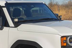 Rough Country - LED Light Kit Ditch Mount Black Series Round 3.5 Inch Amber DRL Toyota LandCruiser (2024) Rough Country - Image 5