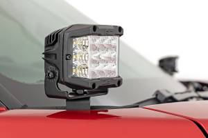 Rough Country - LED Light Kit Ditch Mount 3 Inch OSRAM Wide Toyota Tundra 2WD/4WD (22-26) Rough Country - Image 5
