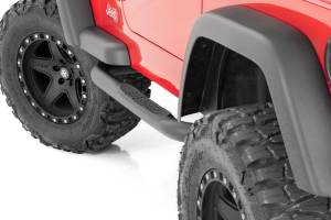 Rough Country - Nerf Bar 3 inch tube Jeep Wrangler TJ (97-06)/Wrangler YJ (87-95) Rough Country - Image 3