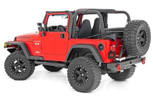 Rough Country - Nerf Bar 3 inch tube Jeep Wrangler TJ (97-06)/Wrangler YJ (87-95) Rough Country - Image 4
