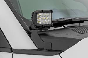 Rough Country - LED Light Kit Ditch Mount 3 Inch OSRAM Wide Toyota Land Cruiser (24-26) Rough Country - Image 3