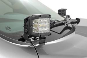 Rough Country - LED Light Kit Ditch Mount 3 Inch OSRAM Wide Ram 1500 2WD/4WD (2019-2026) Rough Country - Image 2