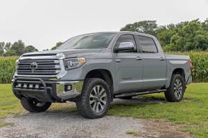 Rough Country - Oval Nerf Step Crew Cab Black Toyota Tundra 2WD/4WD (2007-2021) Rough Country - Image 6