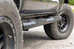 Rough Country - Oval Nerf Step Double Cab Black Toyota Tacoma 2WD/4WD (2005-2023) Rough Country - Image 6