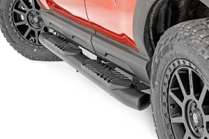 Rough Country - Oval Nerf Steps Black Ford Bronco Sport 4WD (2021-2026) Rough Country - Image 4
