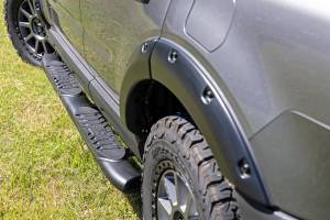 Rough Country - Oval Nerf Steps Black Ford Bronco Sport 4WD (2021-2026) Rough Country - Image 5