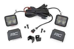 Rough Country - LED Light Kit Ditch Mount 2 Inch Spectrum Pair Spot Toyota Tundra (22-26) Rough Country - Image 1