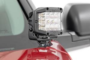 Rough Country - LED Light Kit Ditch Mount 2 Inch Spectrum Pair Spot Toyota Tundra (22-26) Rough Country - Image 2