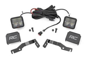 Rough Country - LED Light Kit Ditch Mount 2 Inch Spectrum Pair Spot Toyota Tacoma (24-26) Rough Country - Image 2