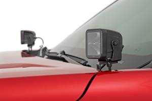 Rough Country - LED Light Kit Ditch Mount 2 Inch Spectrum Pair Spot Toyota Tacoma (24-26) Rough Country - Image 3
