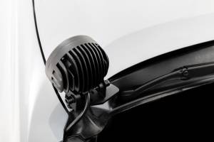 Rough Country - LED Light Kit Ditch Mount 2 Inch Black Pair Spot Toyota Tacoma (16-23) Rough Country - Image 4