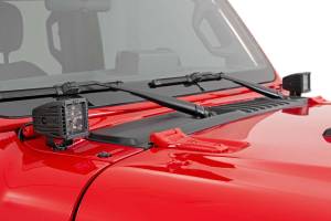 Rough Country - LED Light Kit Cowl Mount 2 Inch Spectrum Pair Jeep Gladiator JT/Wrangler JL (18-26) Rough Country - Image 2