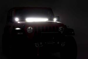Rough Country - LED Light Kit Cowl Mount 2 Inch Spectrum Pair Jeep Gladiator JT/Wrangler JL (18-26) Rough Country - Image 4